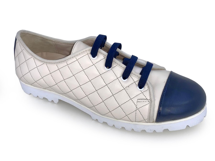 Athleisure PAUL MAYER | Paul Mayer Sos Women'S Athleisure Shoe Navy Ivory Navy/Ivory