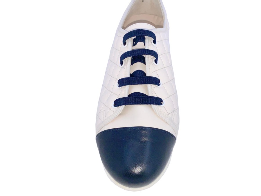 Athleisure PAUL MAYER | Paul Mayer Sos Women'S Athleisure Shoe Navy Ivory Navy/Ivory