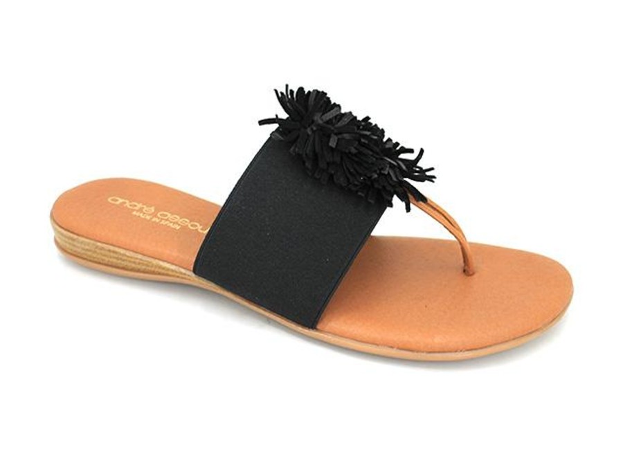 Thong Sandals ANDRE ASSOUS | Andre Assous Novalee Thong Black