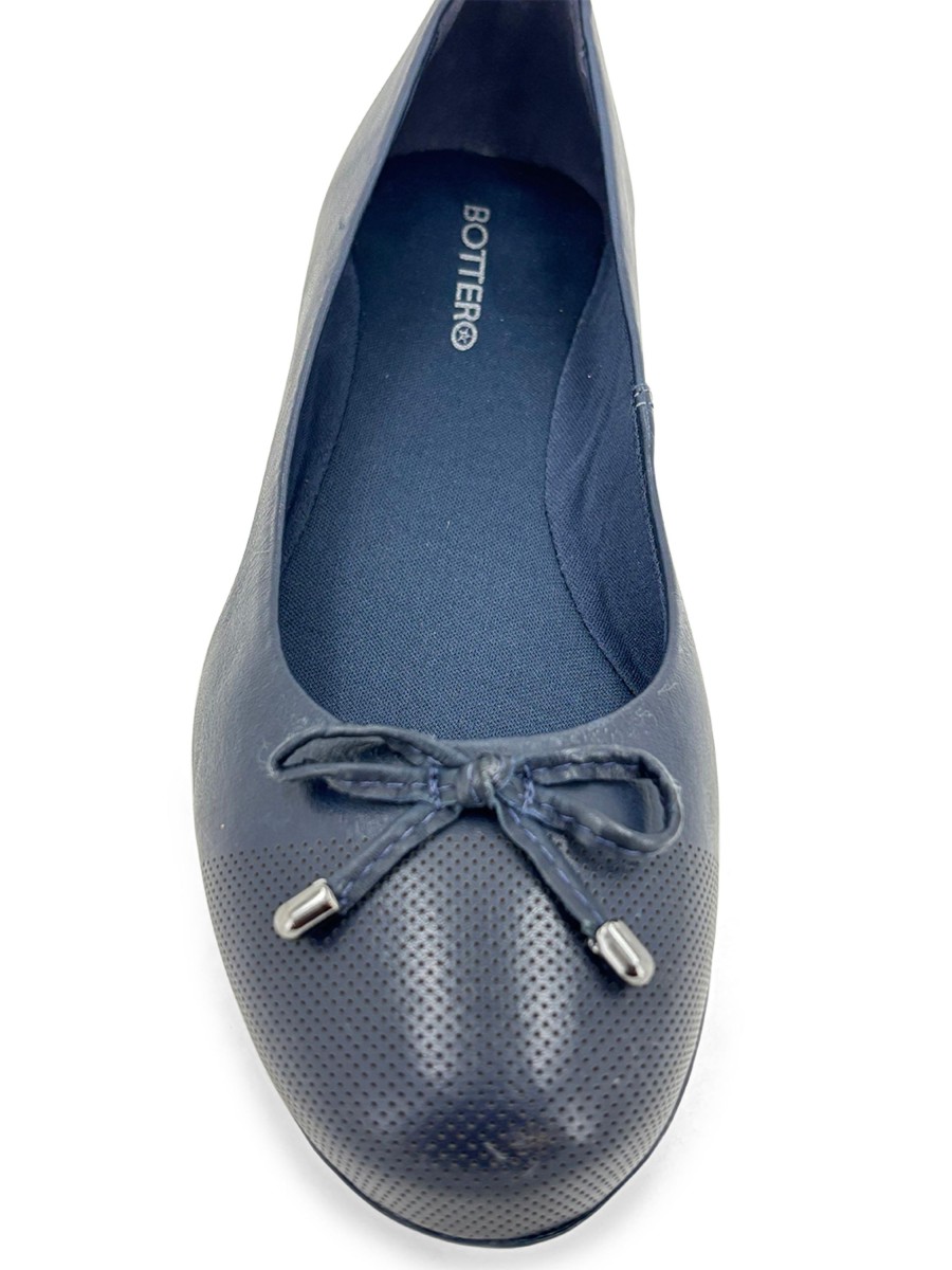 Ballets BOTTERO | Bottero Poppy 601 Ballet Navy