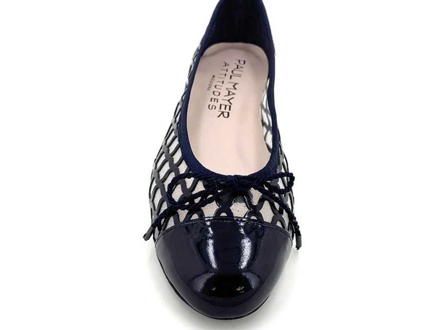 Ballets PAUL MAYER | Paul Mayer Brandy M Women'S Ballet Flat Navy