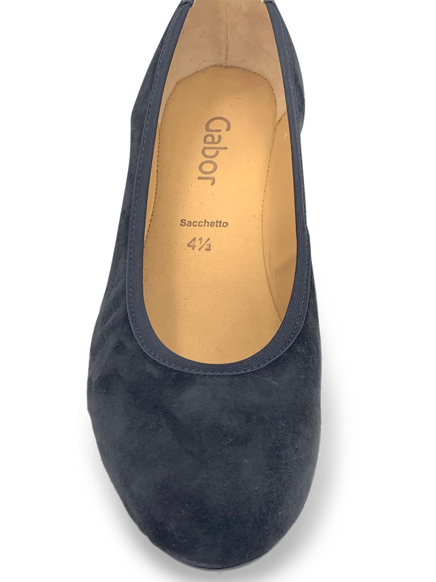 Ballets GABOR | Gabor 5.360 Chloe Ballet Wedge Black