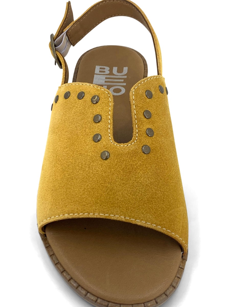 Sling-Back BUENO FOOTWEAR | Bueno Daksha Sling-Back Sandal Mustard