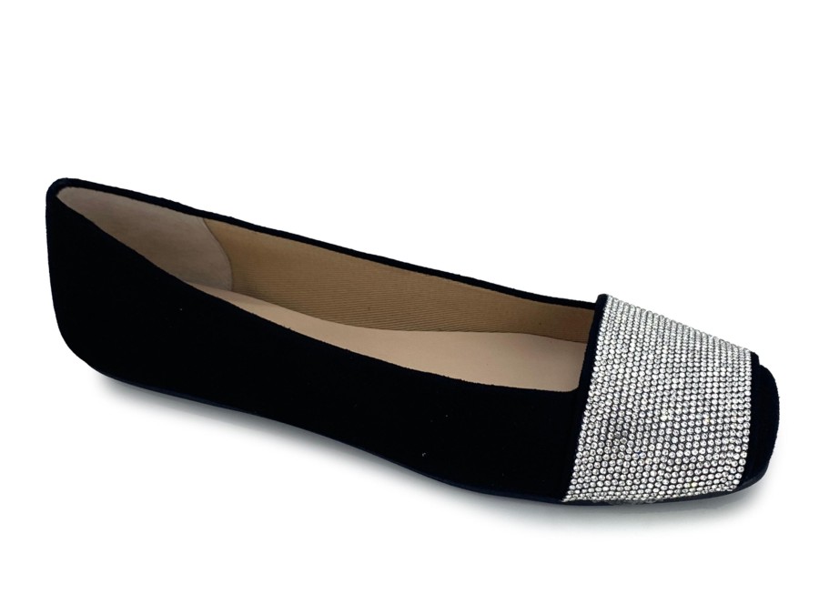 Ballets FRENCH SOLE FS/NY | French Sole Via Ballet Flat Black