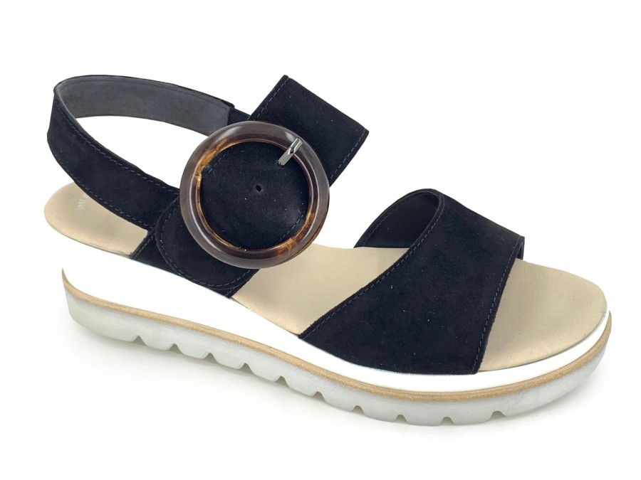 Sling-Back GABOR | Gabor 4.645 Mia Sling-Back Sandal Black