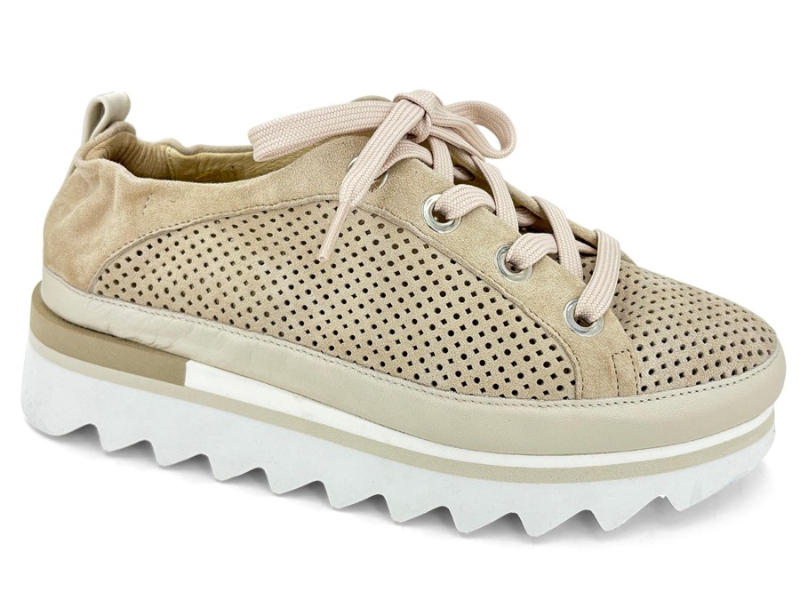 Athleisure SOFTWAVES | Softwaves Bliss Athleisure Sneaker Cream