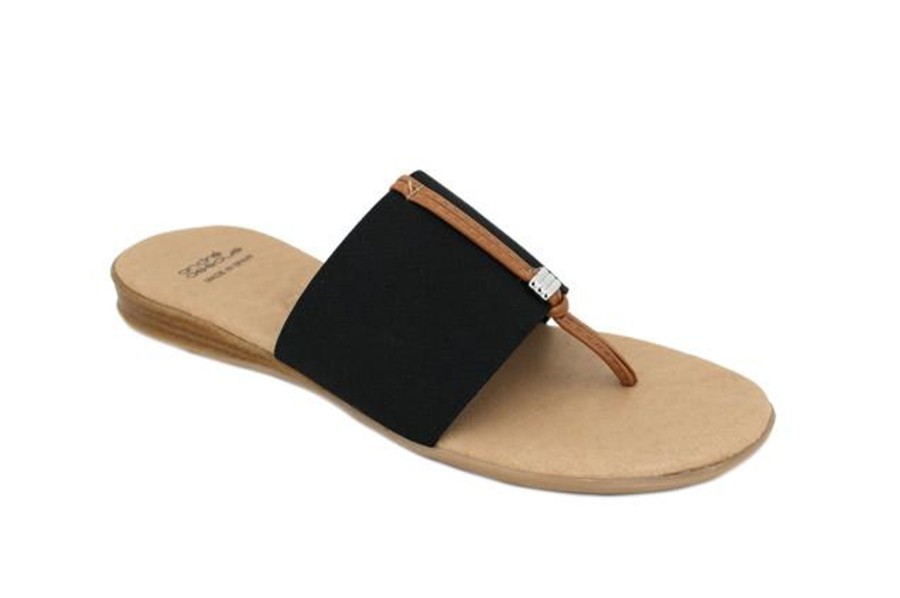 Thong Sandals ANDRE ASSOUS | Andre Assous Nice Thong Black