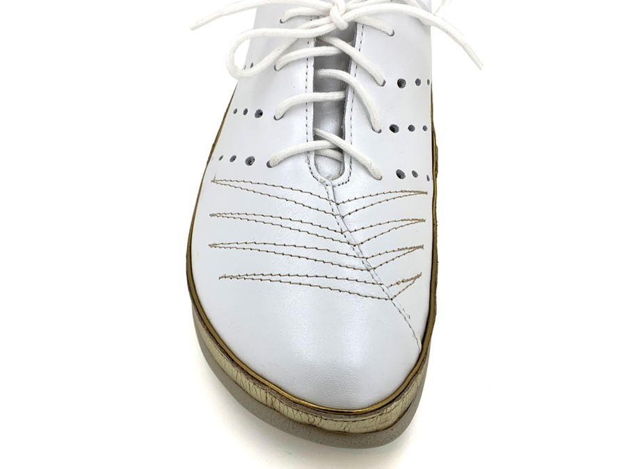 Athleisure NAOT | Naot Kumara Women'S Lace-Up Shoe White Pearl