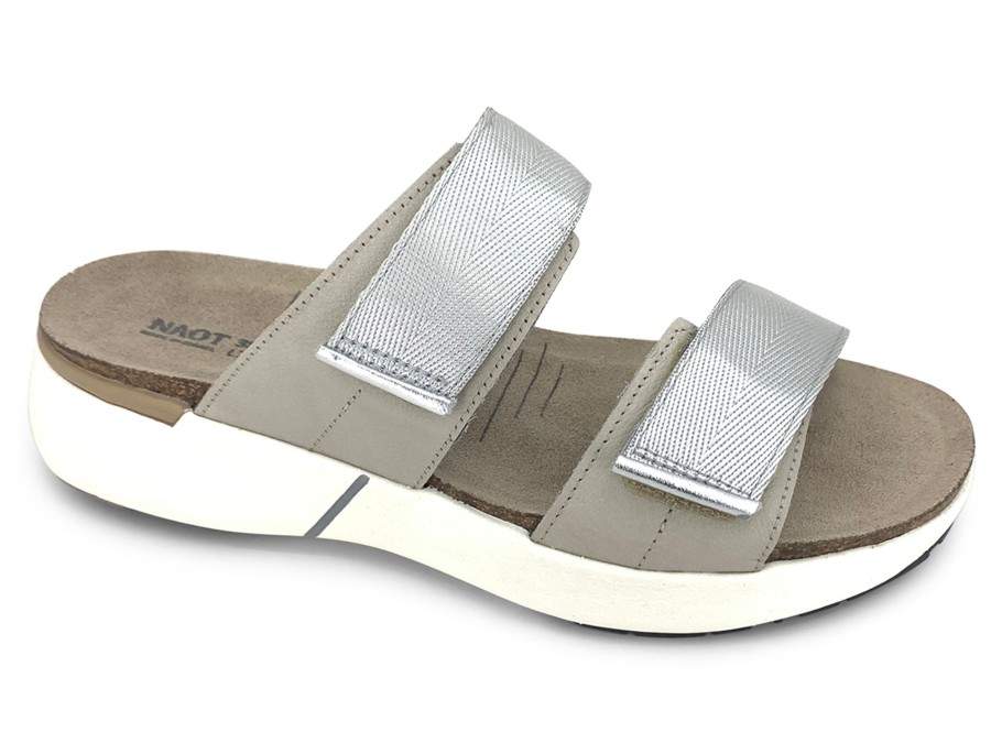 Slides NAOT | Naot Calliope Slide Sandal Silver