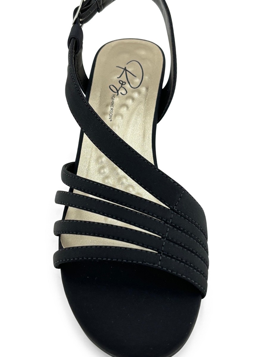 Sling-Back ROS HOMMERSON | Ros Hommerson Lettie Evening Sandal Black