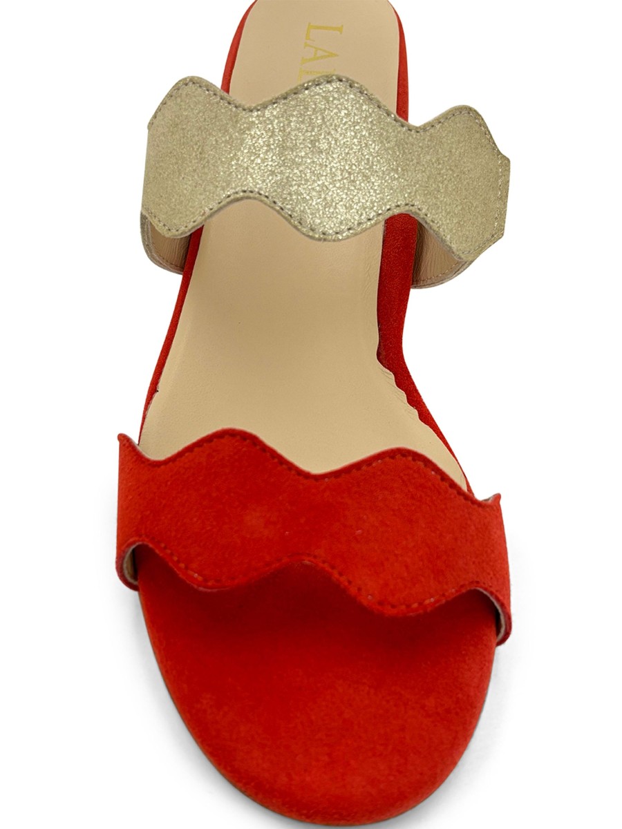 Slides LALISA | Lalisa Bella Slides (Coral) Red