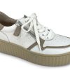 Athleisure GABOR | Gabor 3.202 Ava Platform Sneaker Off White