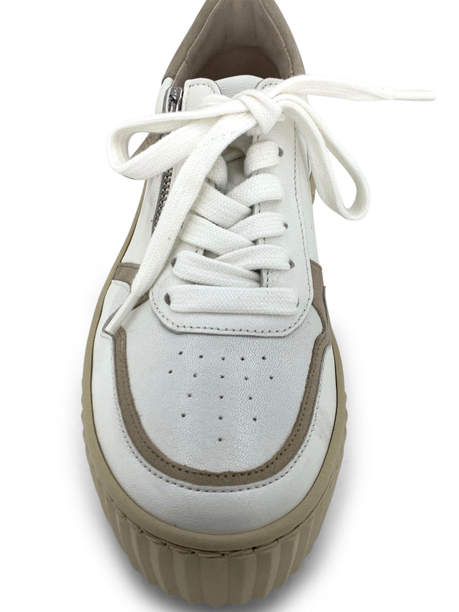 Athleisure GABOR | Gabor 3.202 Ava Platform Sneaker Off White