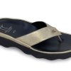 Thong Sandals THIERRY RABOTIN USA INC | Thierry Rabotin Wynn Women'S Thong Sandal Side Gold