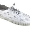 Shoes, Closed ERIC MICHAEL | Eric Michael Annie Women'S Lace-Up Shoe White