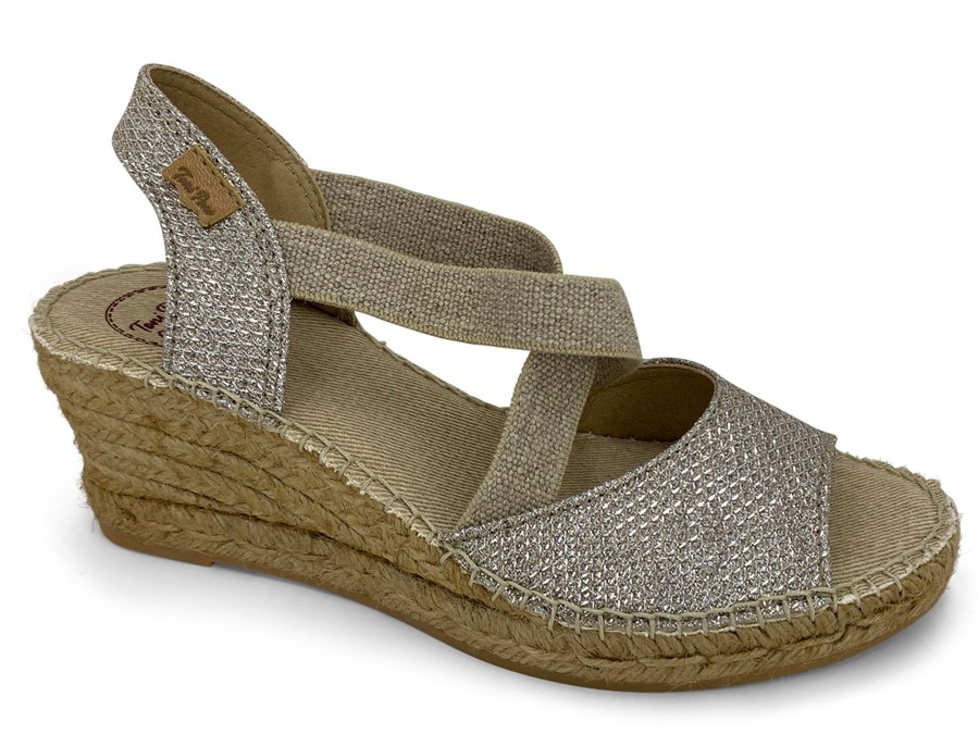 Sling-Back TONI PONS | Toni Pons Sol S Espadrille Platinum