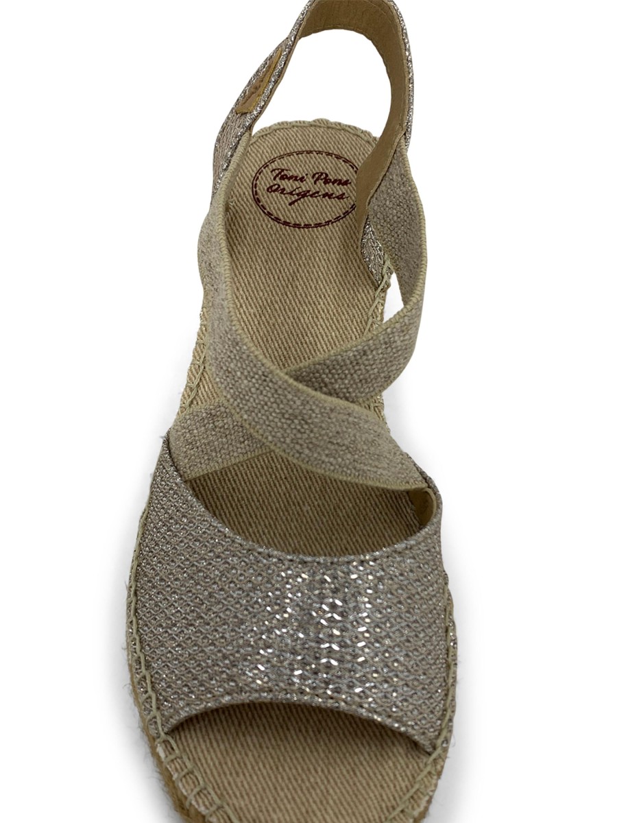 Sling-Back TONI PONS | Toni Pons Sol S Espadrille Platinum