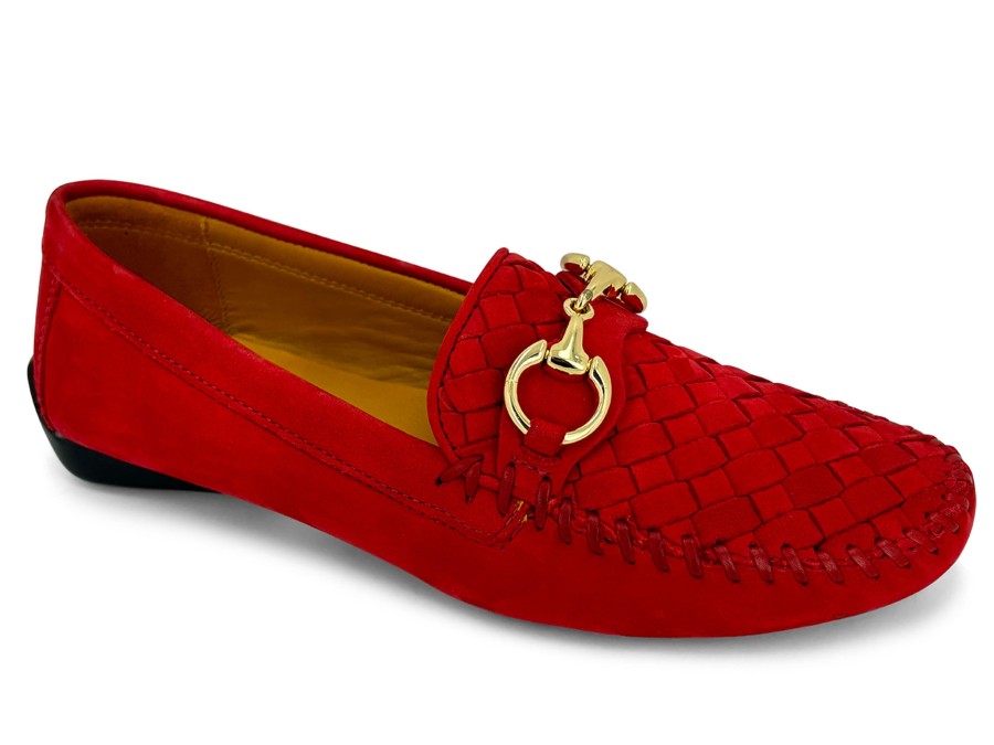 Moccasins ROBERT ZUR | Robert Zur Perlata Suede Loafer Red